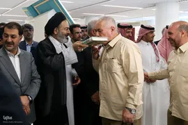 مراسم بدرقه نخستین زائران حج تمتع