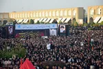 مراسم تشییع پیکر مطهر شهید حججی درمیدان امام خمینی(ره) اصفهان
