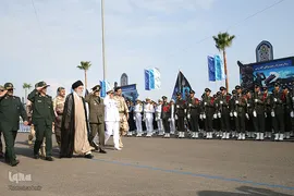 مراسم دانش‌آموختگی و تحلیف دانشجویان دانشگاههای ارتش با حضور رهبر معظم انقلاب