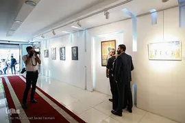 افتتاح نمایشگاه گروهی گل های فیروزه ای