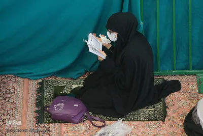 مراسم دعای عرفه در جوار کریمه اهل بیت