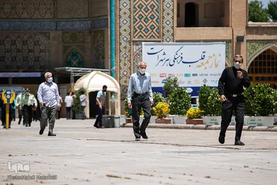اقامه اولین نماز جمعه سال ۱۴۰۰ در قزوین