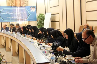 نشست خبری حاجی حسینی رییس سازمان جهاد کشاورزی استان یزد