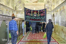 عزاداری روز شهادت حضرت امام رضا(ع) در حرم مطهر حضرت شاهچراغ (ع)
