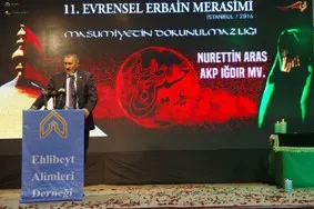 Türkiyəli Şiələrin ƏRBƏİN əzadarlığından fotolar