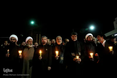 مراسم شام غریبان امام رضا(ع) در حرم مطهر رضوی
