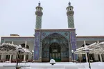 بارش سنگین برف در همدان‎‎