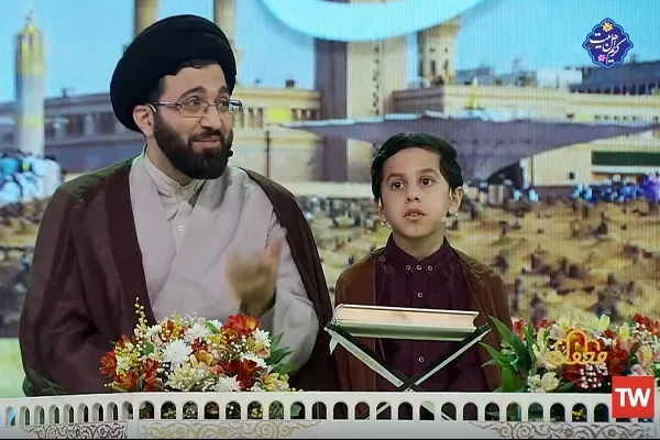 محمدحسین طباطبایی و فرزندش در برنامه «محفل» + فیلم