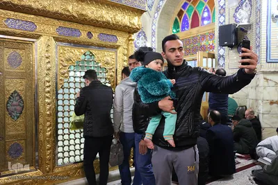 ⁨تحویل سال نو در امام زاده محمد(ع) و سکینه خاتون(س) کرج