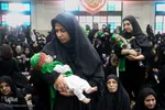 همایش شیرخوارگان حسینی در گلستان شهدای اصفهان‎