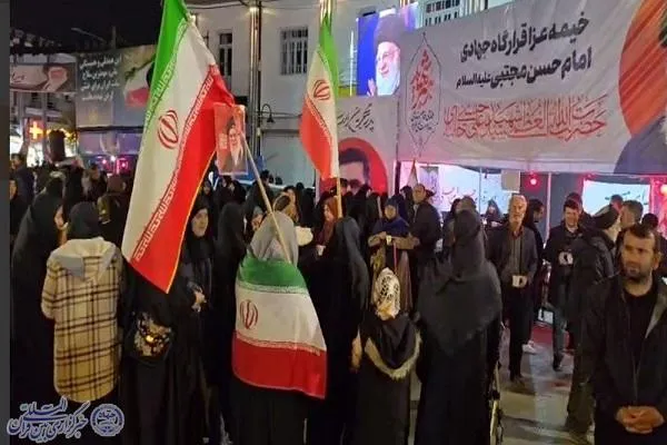بیست و پنجمین شب تجمع مردم ولایتمدار و انقلابی شهرستان بابلسر‌