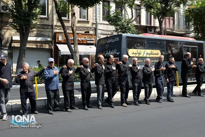 عزاداری خیابانی سالروز رحلت پیامبر اکرم (ص) در تبریز
