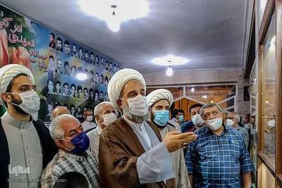 مراسم رونمایی از یادمان مجاهدت های علمی و عملی مرحوم آیت الله حدائق «شیخ العلما»
