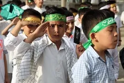 کوئٹہ؛ گنج شہدا میں سلام فرماندہ ترانہ پڑھنے کی تقریب