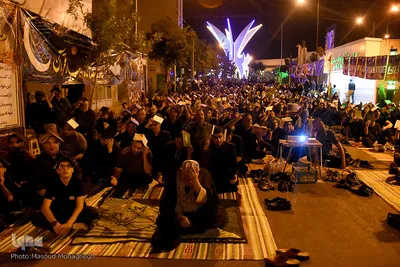 مراسم احیاء شب 21 ماه رمضان در سمنان