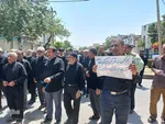 راهپیمایی نمازگزاران ملایری در محکومیت اهانت به قرآن