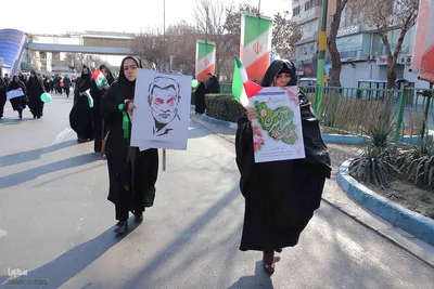 راهپیمایی 22 بهمن تبریز