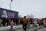 جشنواره آدم برفی در خوی