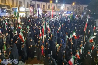 راهپیمایی عظیم بیعت مقتدر بابلسر‌ با امام امت، سید مجتبی حسینی خامنه‌ای