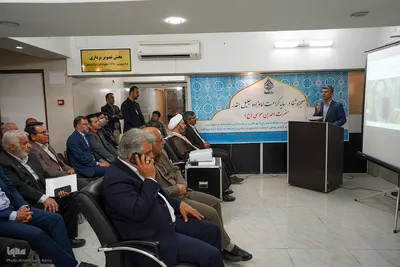 افتتاح بخش دیالیز دارالشفاء حرم مطهر به مناسبت روز بزرگداشت حضرت شاهچراغ(ع)