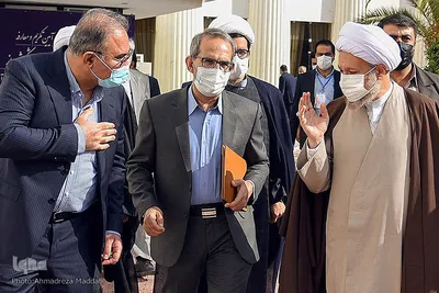 مراسم تکریم و معارفه روسای قدیم و جدید دانشگاه علوم پزشکی شیراز‎‎