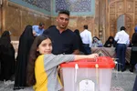 مرحله دوم انتخابات ریاست‌جمهوری در میدان نقش جهان اصفهان