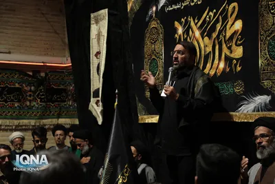 سوگ رضوی در حرم مطهر امامزاده علی بن جعفر(ع) قم