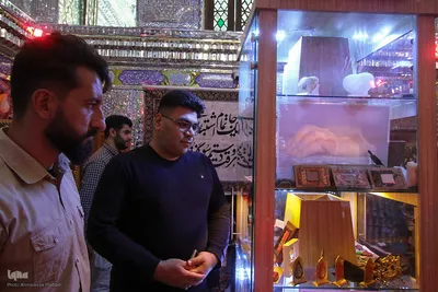 قطعه‌ای از بهشت در حرم شاهچراغ(ع)‎