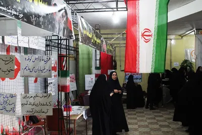 مراسم افتتاحیه نمایشگاه بانوان مقاومت، ستون های استقامت با موضوع "نقش زنان در دفاع مقدس"