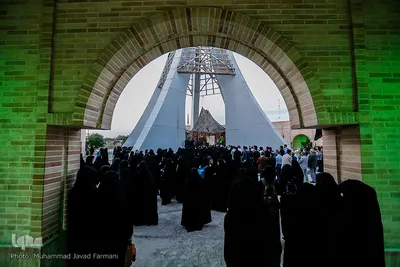 هشتمین سالگرد تدفین شهدای گمنام دانشگاه شاهد