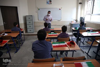 آیین آغاز سال تحصیلی ۱۴۰۰-۱۳۹۹در دبیرستان نوجوانان نارمک