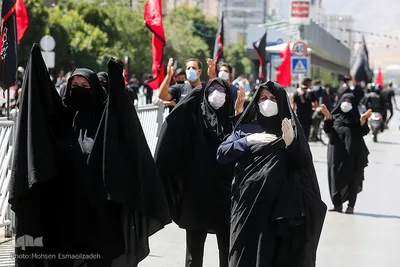 عزاداری تاسوعای حسینی در مشهد
