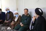 دیدار نماینده ولی فقیه در خراسان‌جنوبی با خانواده شهدای روحانی