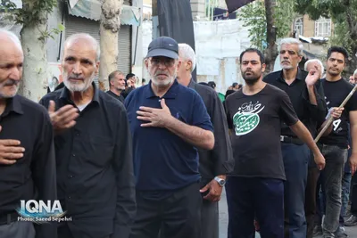 مراسم جاماندگان اربعین حسینی در ملایر