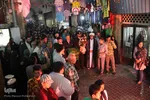 تعويض پرچم گنبد امامزاده علي بن جعفر(ع)