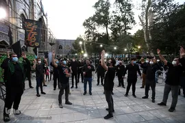 مراسم عزاداری چهارمین روز محرم در آستان مقدس امامزادگان عینعلی و زینعلی(ع)