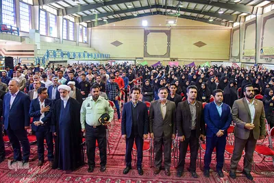 اولین سالگرد تدفین شهدای گمنام در دانشگاه پیام نور اهواز