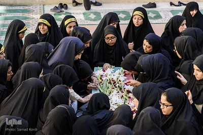 مراسم وداع با شهدای گمنام در دانشگاه پیام نور کرج‎
