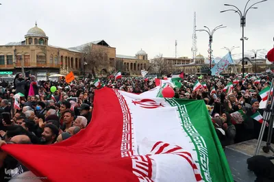 راهپیمایی ۲۲ بهمن در همدان