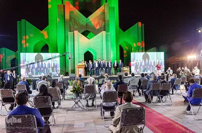 آیین گرامیداشت روز شعر ادب فارسی در مقبره الشعرای تبریز‎‎
