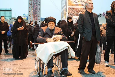 مراسم پیاده روی روز اربعین در تهران