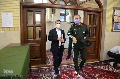 حضور مسئولان آذربایجان شرقی در انتخابات