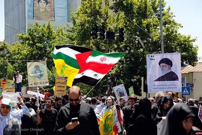 راهپیمایی روز قدس در تهران