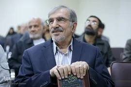 علی موسوی گرمارودی در آیین رونمایی از کتاب «اربعین مرثیه»