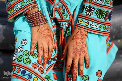 زه دوزی زنان بلوچ‎