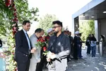 استقبال هیأت رئیسه دانشگاه تبریز از دانشجویان