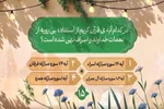 سؤال پانزدهمین روز مسابقه طرح «زندگی با آیه‌ها» در مازندران