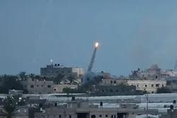Sebuah Roket dari Jalur Gaza Hantam Lepas Pantai Israel