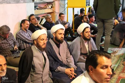 مراسم سالگرد عروج مرد میدان خدمت در ملایر