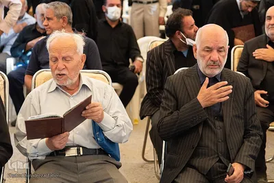 مجلس ترحیم مرحوم آیت الله ناصری در مسجد جامع اصفهان